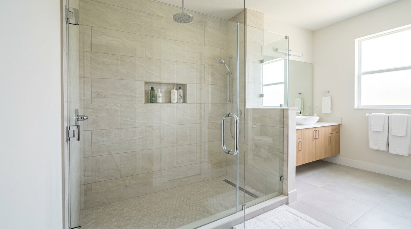Shower Door Installation in Wesley Chapel, FL