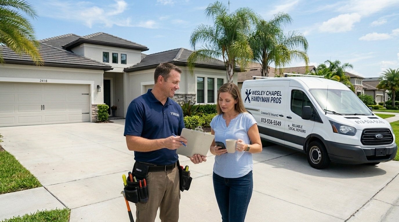Multiple Small Home Repairs in Wesley Chapel, FL