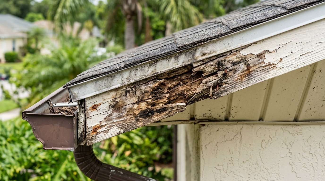Damaged Fascia & Soffit Repair in Wesley Chapel, FL